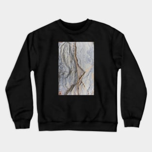 Beach side intimate rock texture Crewneck Sweatshirt